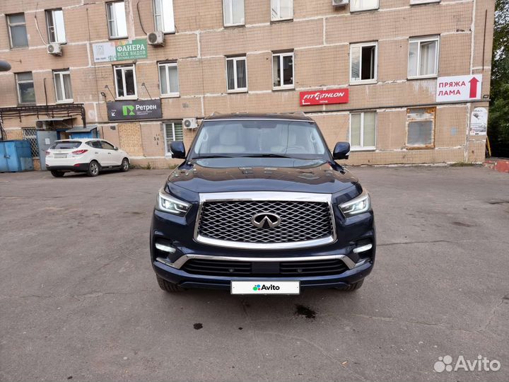 Infiniti QX80 5.6 AT, 2018, 133 000 км