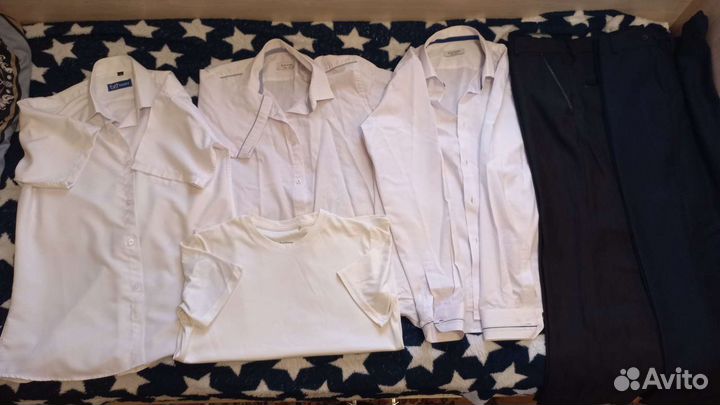 Школьная форма и вещи на мальчика