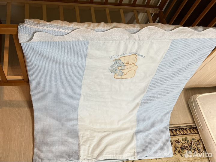 Матрас 120*60 и Деревянная кроватка 120*60