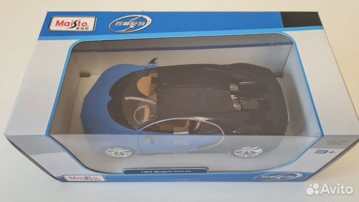 Модель автомобиля Maisto Bugatti Chiron