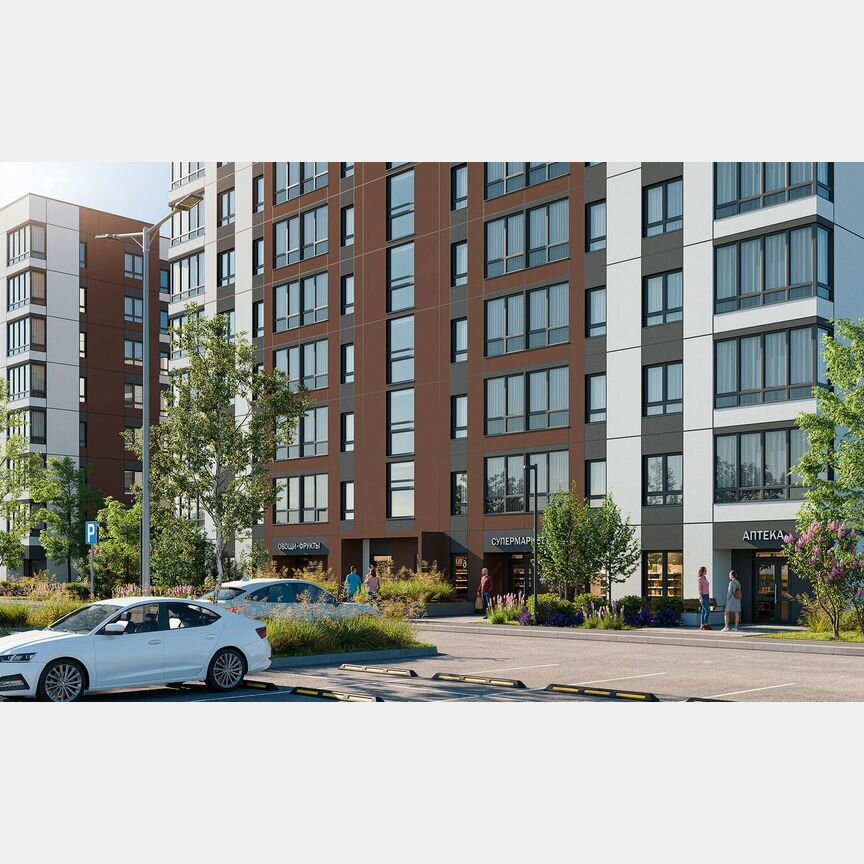 Квартира-студия, 25,2 м², 5/8 эт.