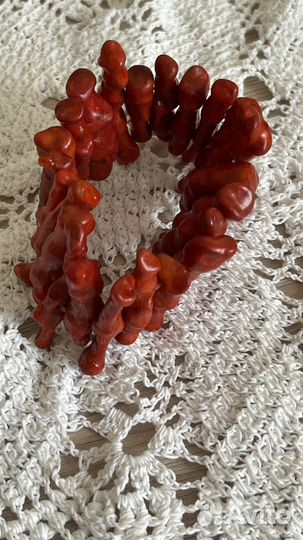 Браслет из коралла винтаж