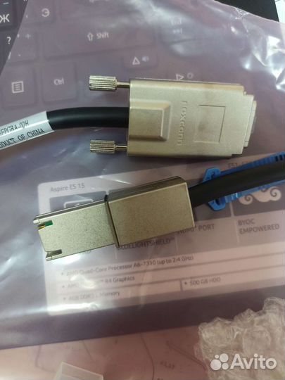 Сервер,Кабель HP SAS mini 1 m, 8 шт