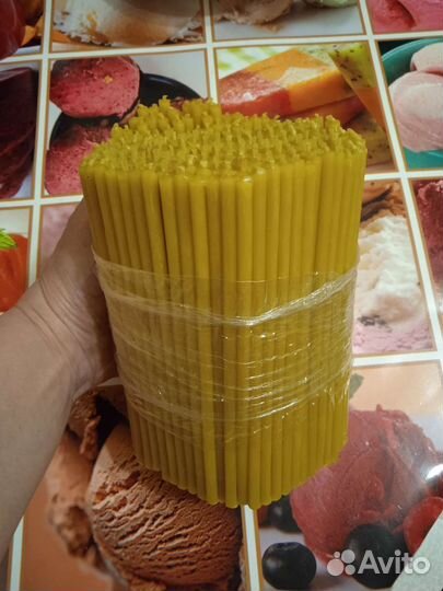 Свечи восковые церковные