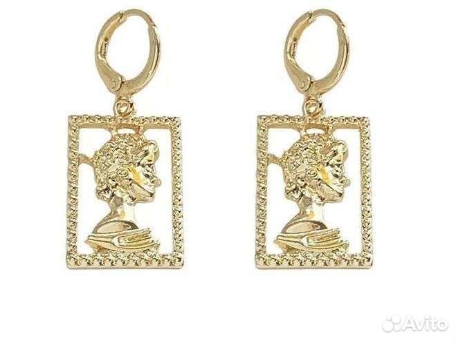 Серьги с Давидом