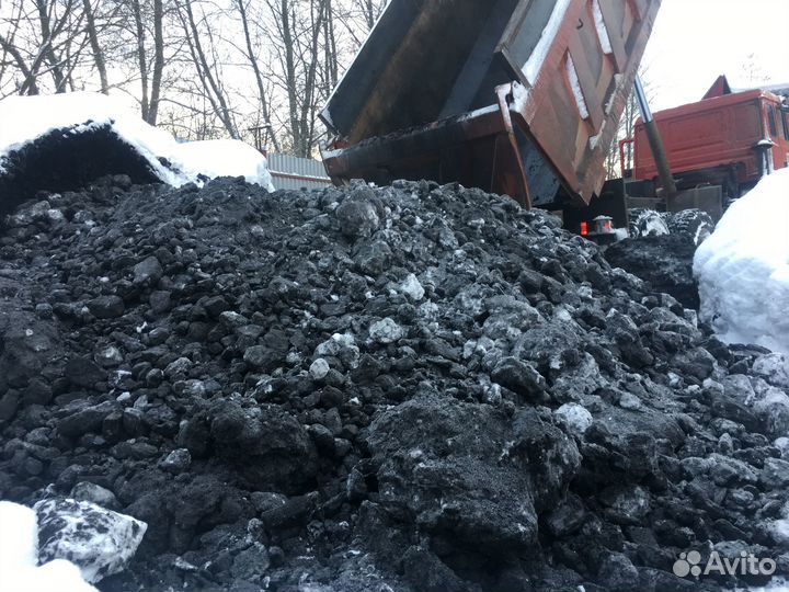 Уголь в мешках