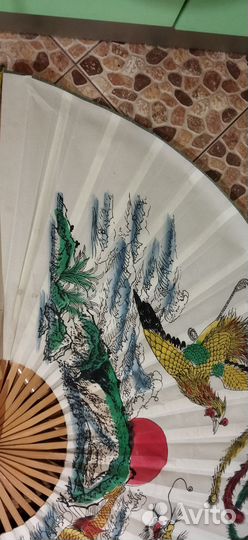 Веер декоративный интерьерный