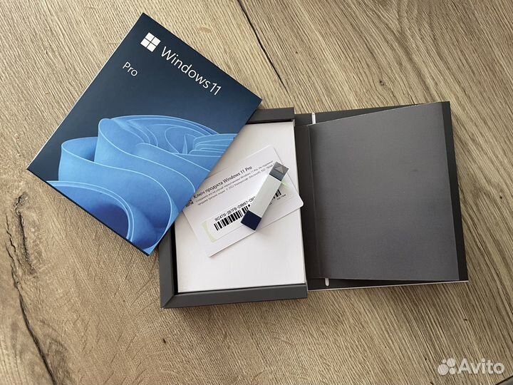 Windows 11 pro box (коробка) HAV 00160 rus eng