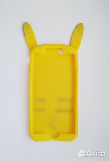 Чехол на телефон Пикачу с ушками