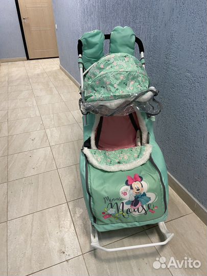 Коляска санки