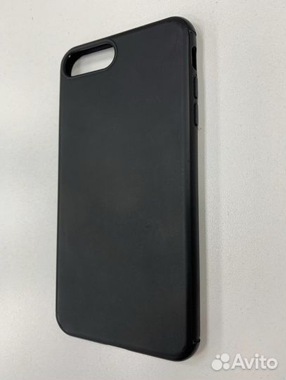 Чехол на iPhone 7 plus и 8 plus чёрный