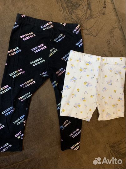 Велосипедки для девочки 92