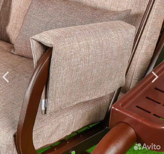 Качель садовая массивная