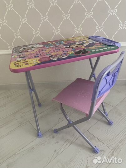 Детский столик со стульчиком