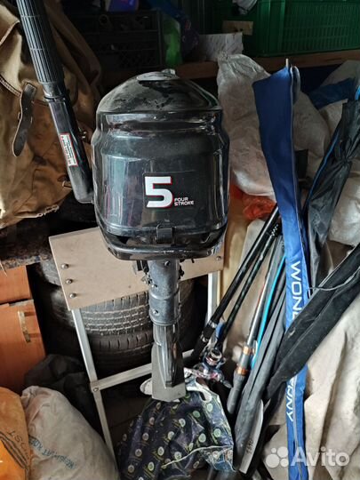 Лодочный мотор 5 л с бу 4ех ТК