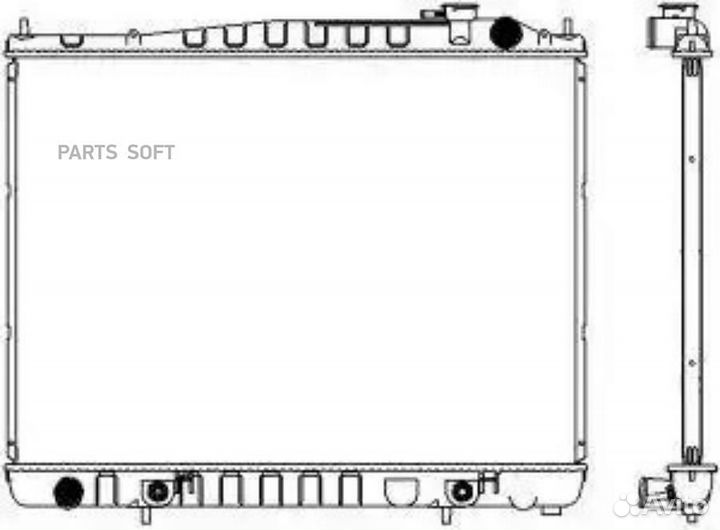 Радиатор охлаждения Ниссан Патфайндер 97