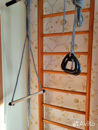 Шведская стенка деревянная, мат