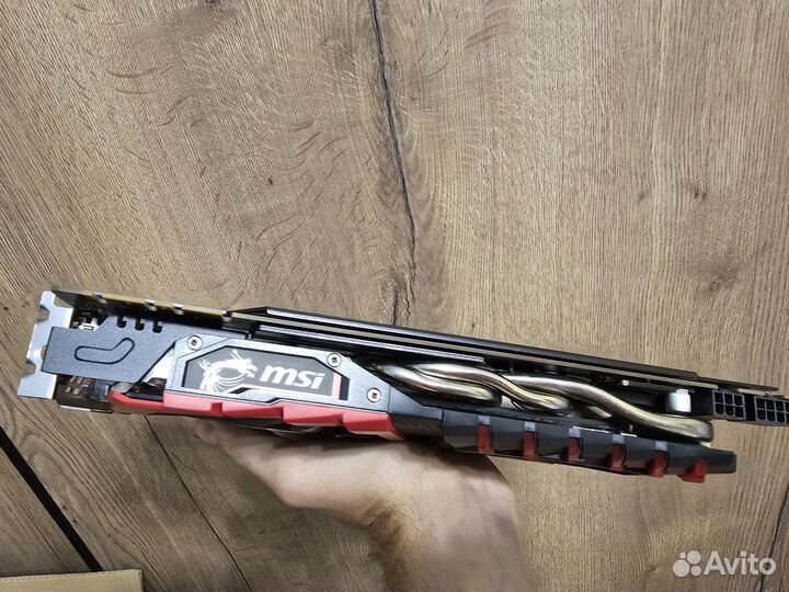 Видеокарта MSI gtx 1070 ti 8gb 256Bit в отличном