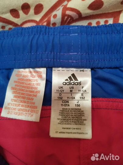 Шорты adidas, новые