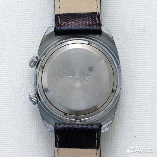 Полет механические часы с будильником СССР