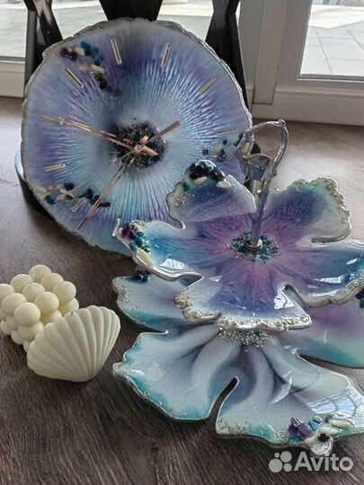 Этажерка (фруктовница) из эпоксидной смолы