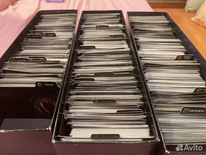 World of warcraft Trading Card Game Карточки