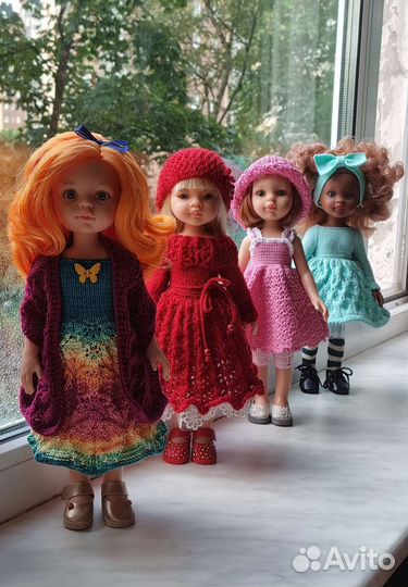 Вяжу на заказ одежду для кукол Paola Reina и др