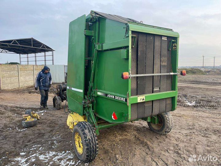 Пресс-подборщик John Deere 550, 1996