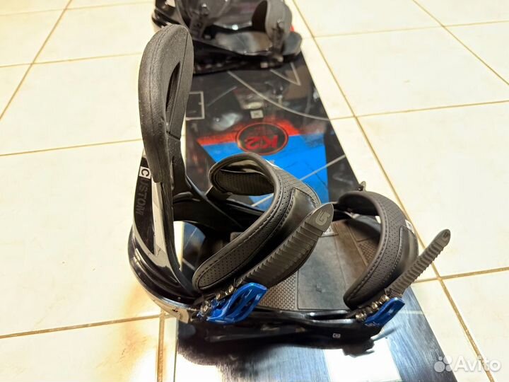 Сноуборд комплект K2 - 163 W + Burton - L