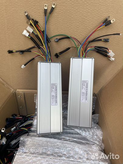 Контроллер для электровелосипеда KT 72v50A