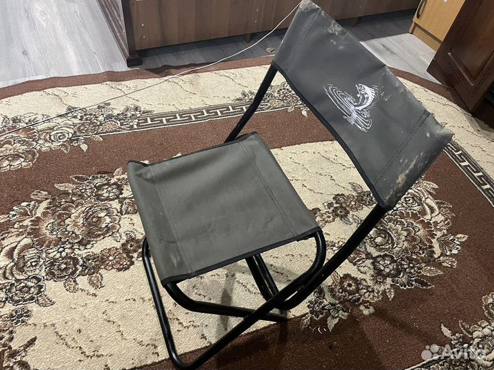 Фидерные удиша, катушки, подставки, стул