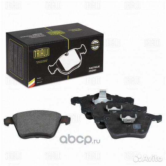 Колодки торм для ам Volvo S60 (00) S80 (98) V70 (00) XC90 (02) диск перед перед правлев