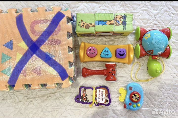 Развивающие игрушки, пакетом