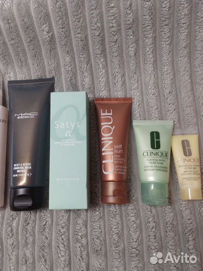 MAC, Make up for ever, Glam Glow, Celcure, Satys