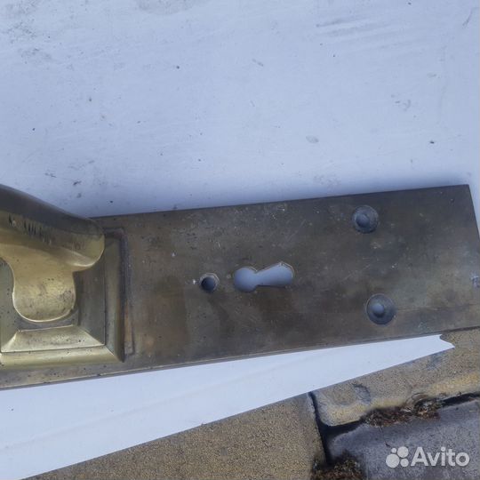 Ручка дверная старинная 44,5 см большая