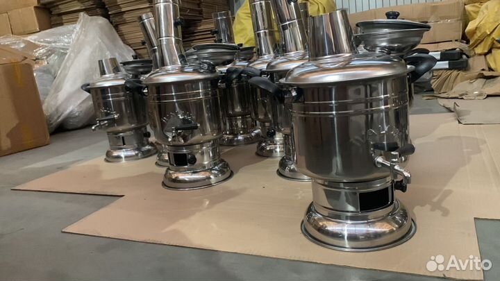 Самовар на дровах 4л