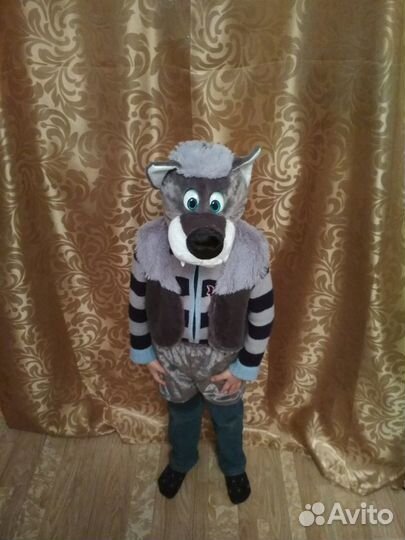 Прокат новогодних костюмов (гном,волк,снеговик)