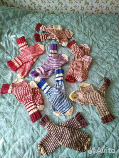 Носки женские вязаные