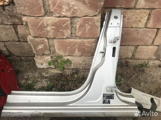 Порог со стойкой левый VW Polo Sed RUS (2011–2019)