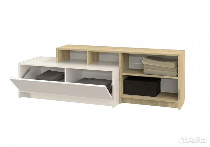 Эдем-1 тумба под тв с выступом
