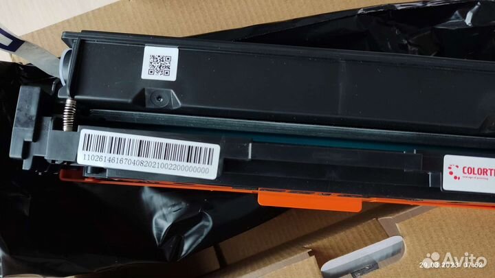 Картридж colortek c-cf400a/045