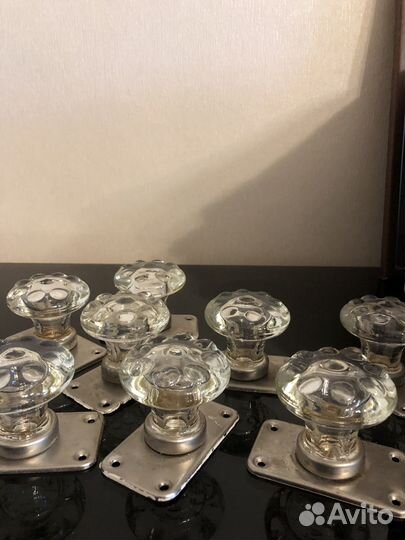 Дверная стеклянная ручка СССР