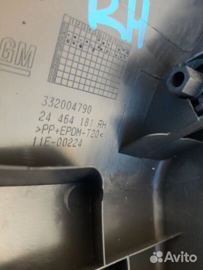 Обшивка багажника правая Opel Astra H хэтчбек