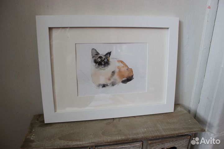 Картина акварель