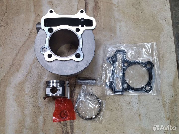 Поршневая скутер 165cc, 157qmb