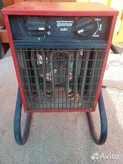 Пушка тепловая электрическая