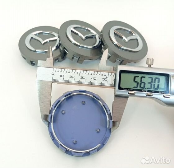 Заглушки/колпачки на литые диски Mazda 59*56 мм
