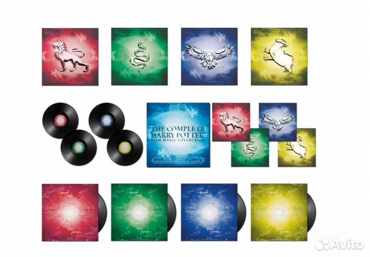 Harry Potter винил 4xLP с музыкой из фильмов