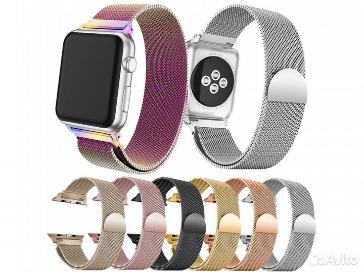 Металлические ремешки для всех Apple Watch