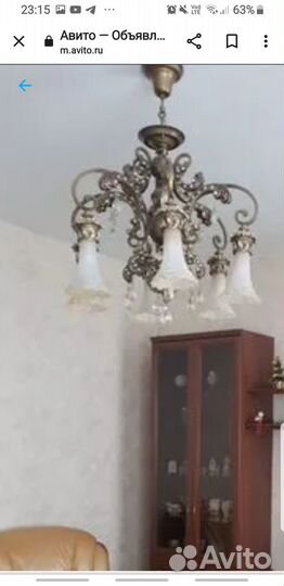 Итальянская люстра